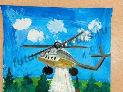 Пожар в лесу