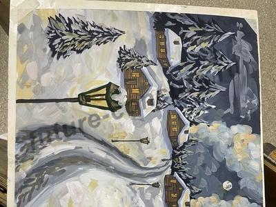 Зимний пейзаж  