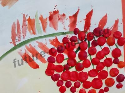 Веточка рябины