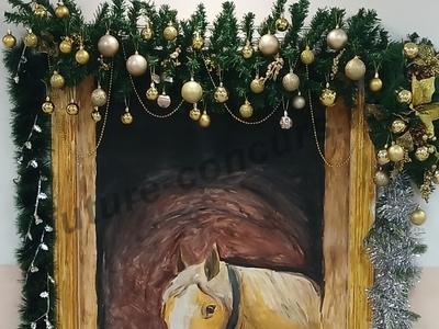 Новогодняя дверь