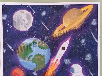 Космонавт на Луне